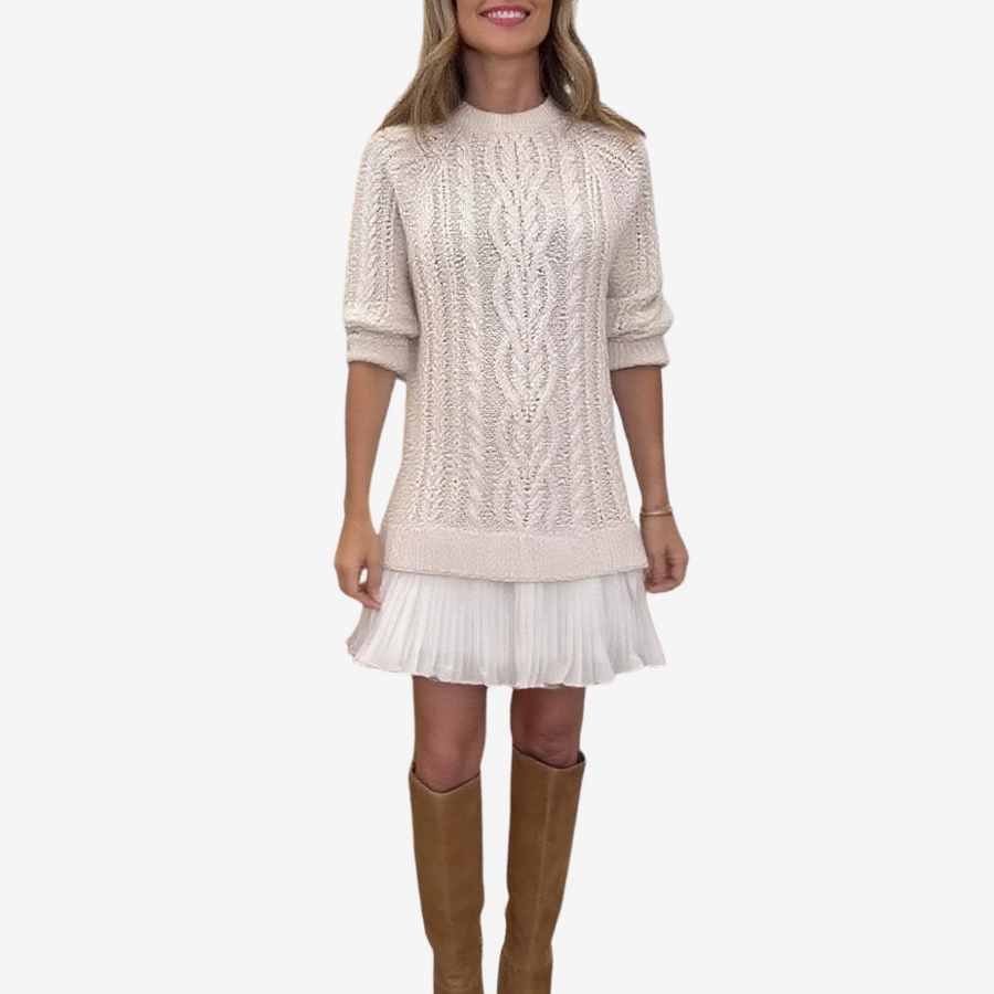 Éloise | Robe Pull en Maille