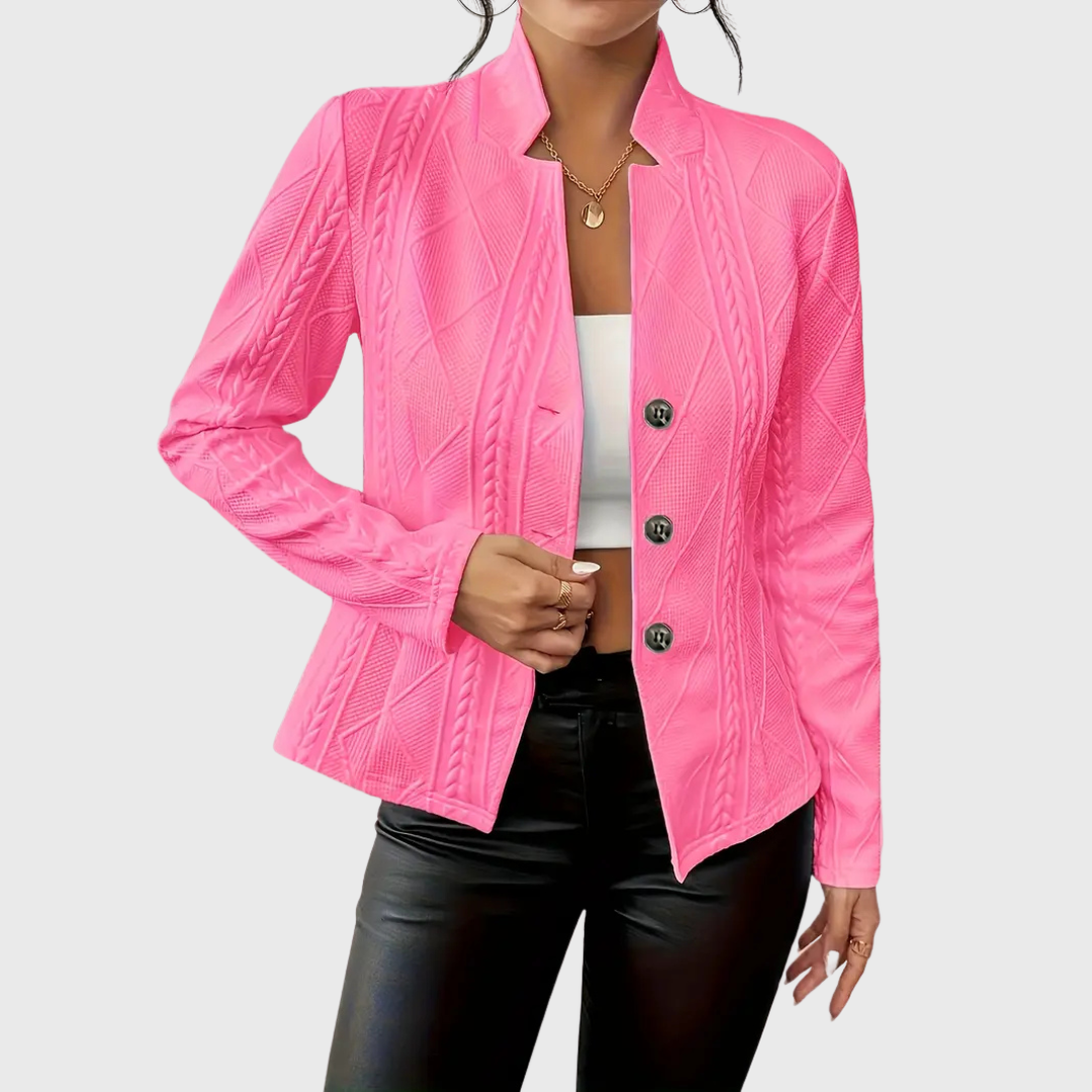Olivia | Blazer élégant aux détails raffinés