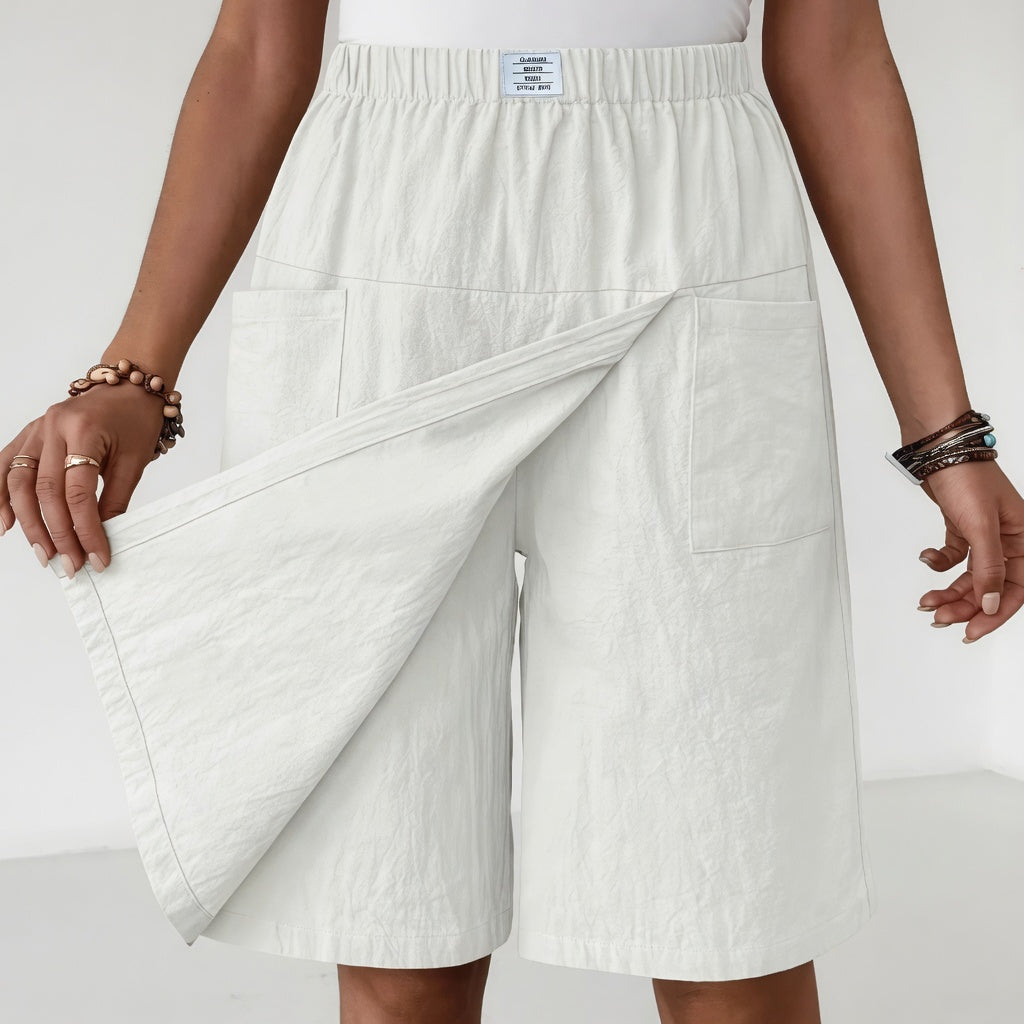 Colette | Skort taille élastique poches liberté active